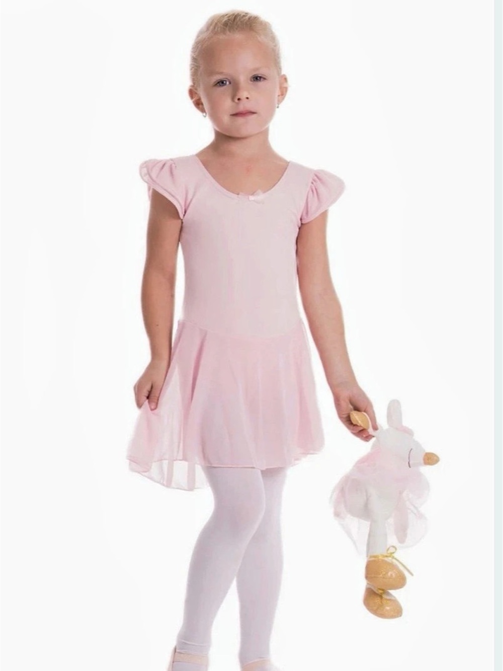 Girls Pink Ballet Dress 5/6